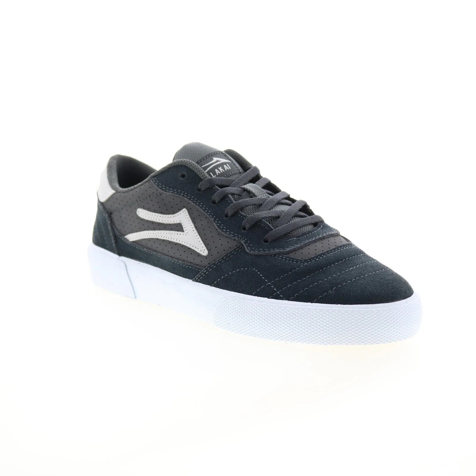 Lakaii Cambridge Sneakers Charcoal/White Suede
