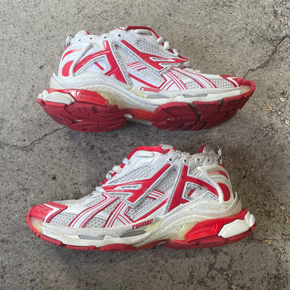 Balenciaga Runner White Red