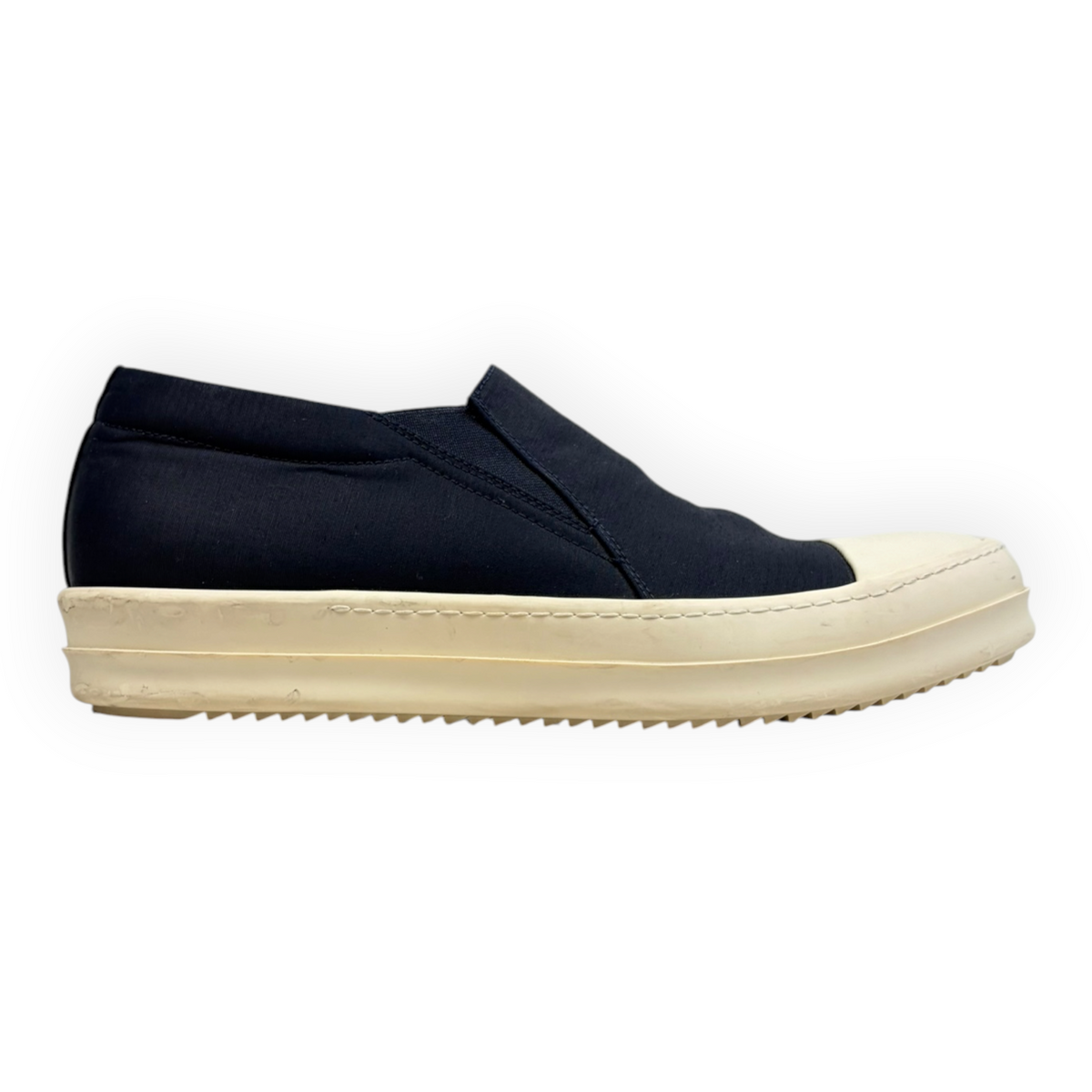 Rick Owens Drkshdw Canvas Slip-On Sneakers Black