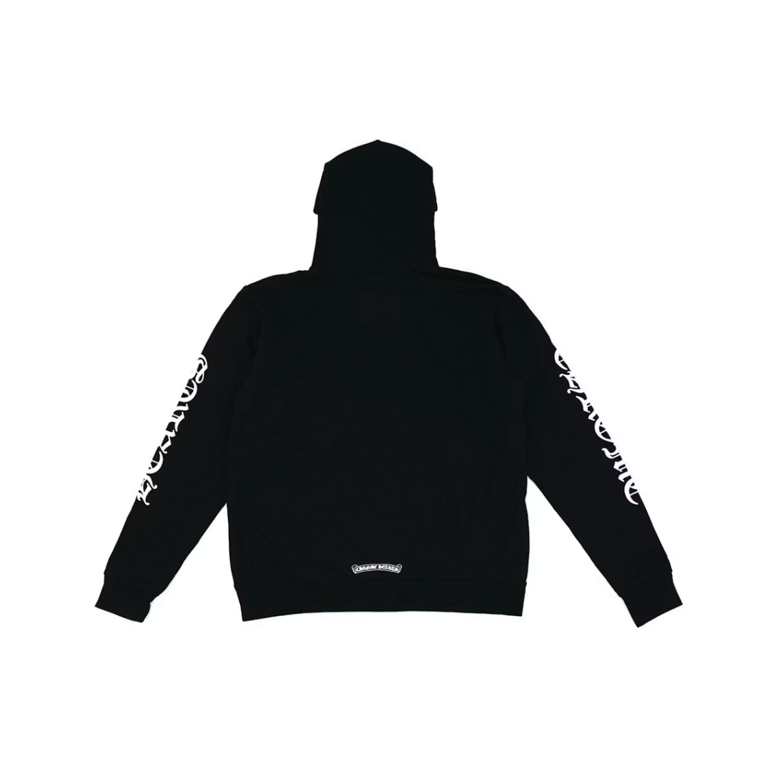 Chrome Hearts Vertical Logo Hoodie Black