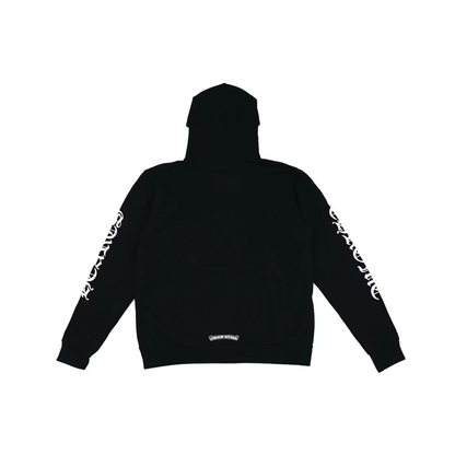 Chrome Hearts Vertical Logo Hoodie Black
