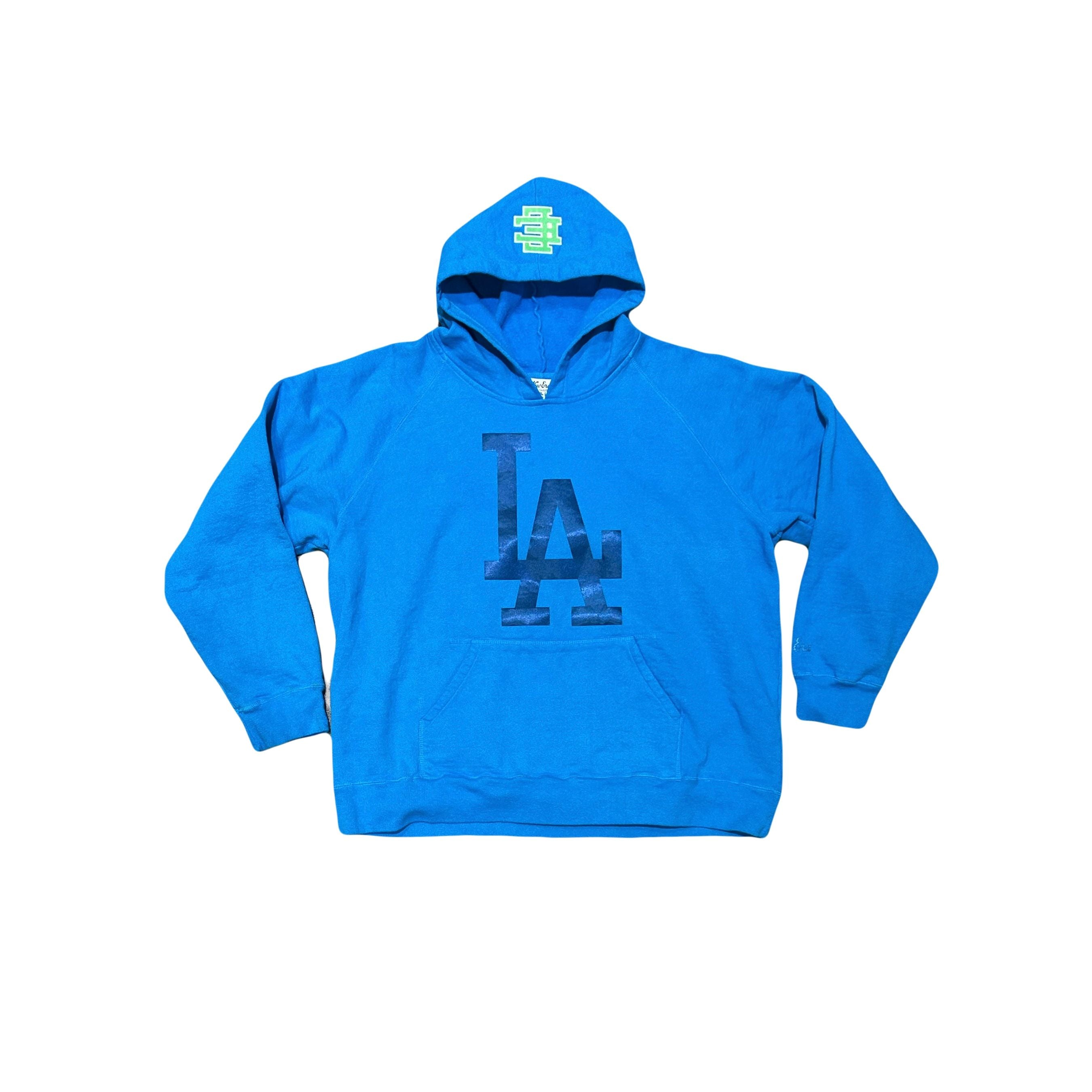 Eric Emanuel LA Dodgers Hoodie Medium Blue