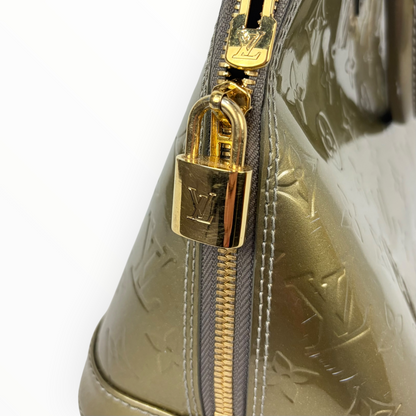 Louis Vuitton Alma PM Monogram Vernis Gold