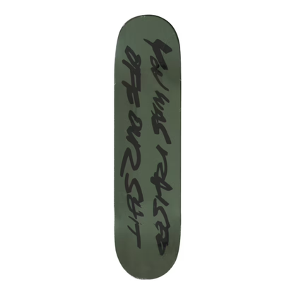 Supreme Futura Skateboard Deck Olive