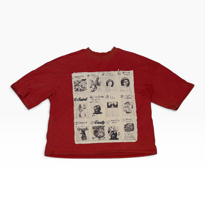 Saint Vanity Vain Tee Red