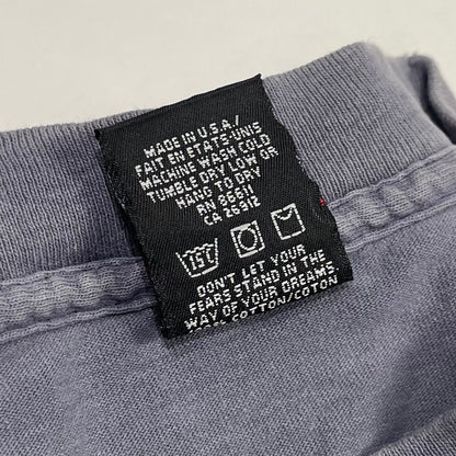 90's NO FEAR Stronger, Faster, Younger Tee Grey