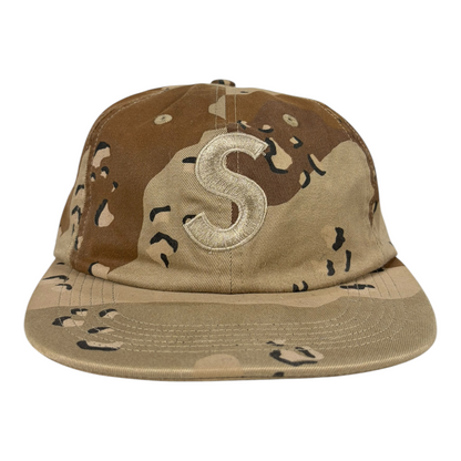 Supreme Tonal S Logo 6-Panel Desert Camo