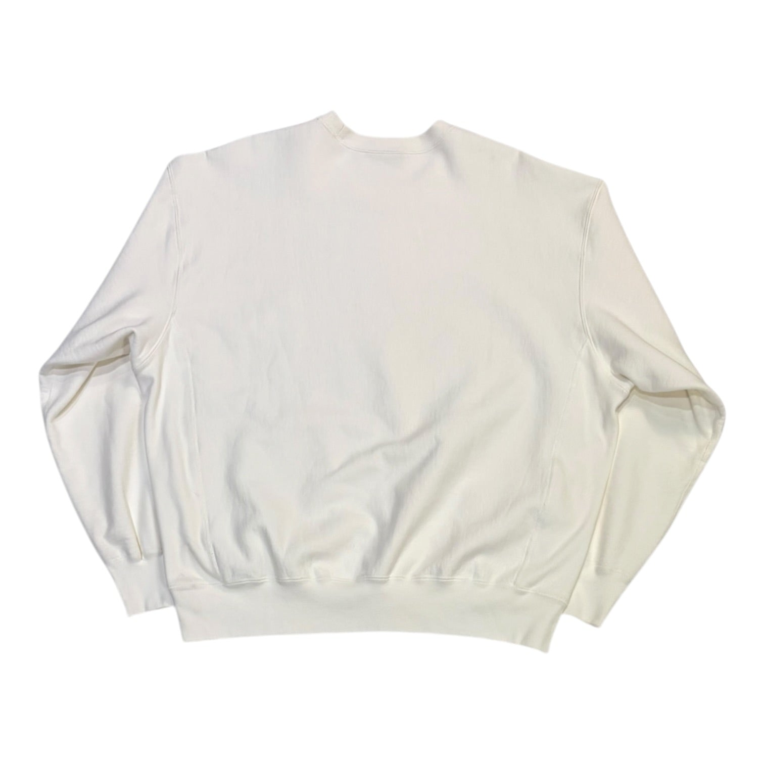 Supreme Washed Box Logo Crewneck White