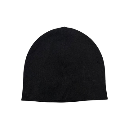 Burberry Logo Graphic Cashmere Blend Beanie Black