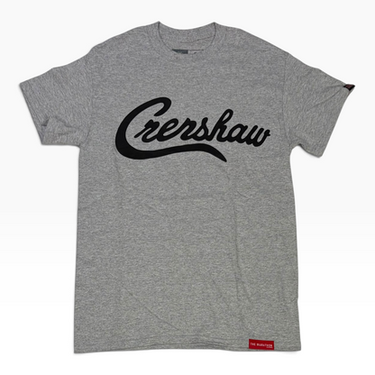 The Marathon Clothing Crenshaw Tee Grey/Black