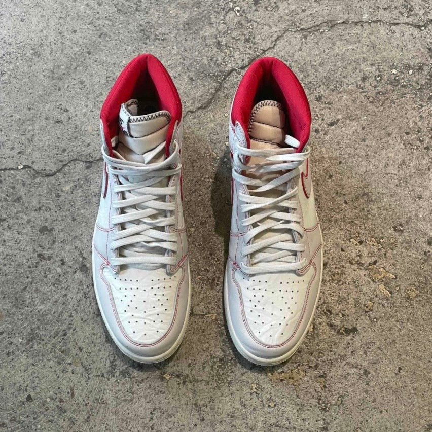 Jordan 1 Retro High Phantom Gym Red