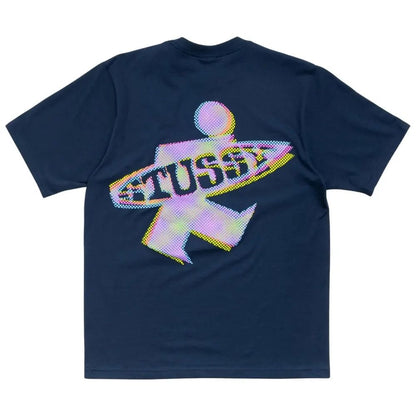 Stussy Dot Surf Tee Navy