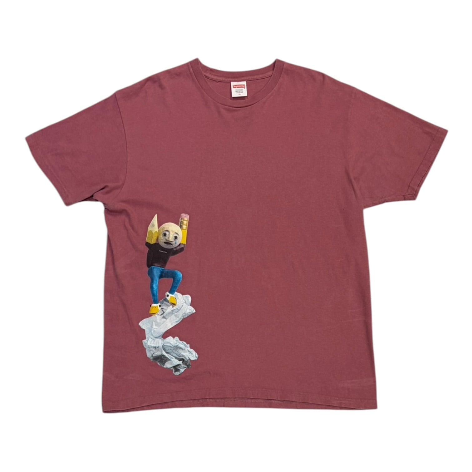Supreme Mike Hill Regretter Tee Dark Rose