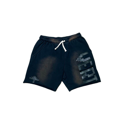 Vertabrae Shorts Black