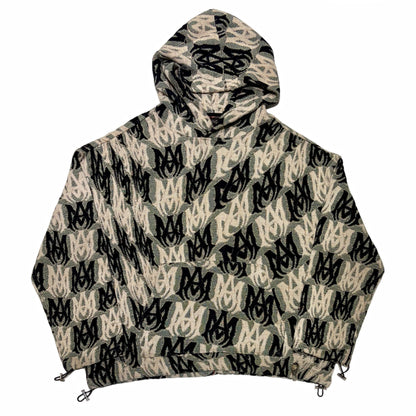 Amiri MA Tapestry Hoodie Green
