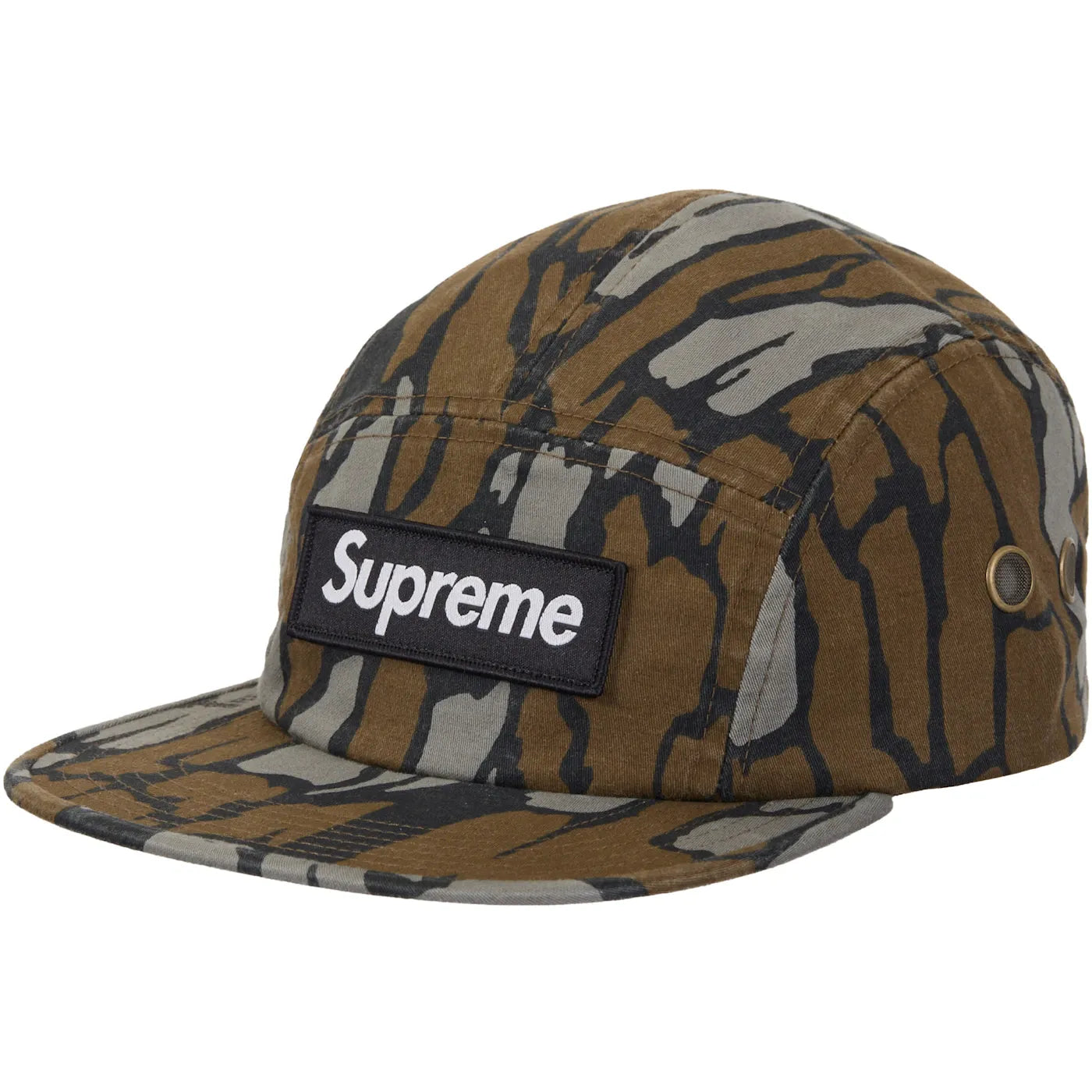 Supreme Military Camp Cap (SS25) Mossy Oak Trebark Camo