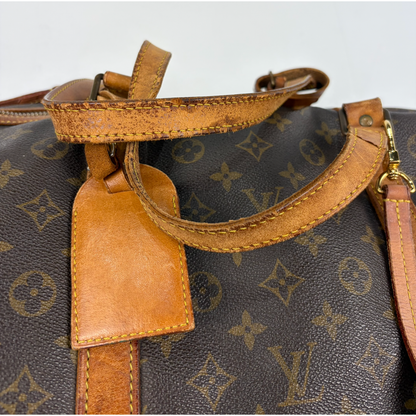 Louis Vuitton Monogram Keepall 55 Brown