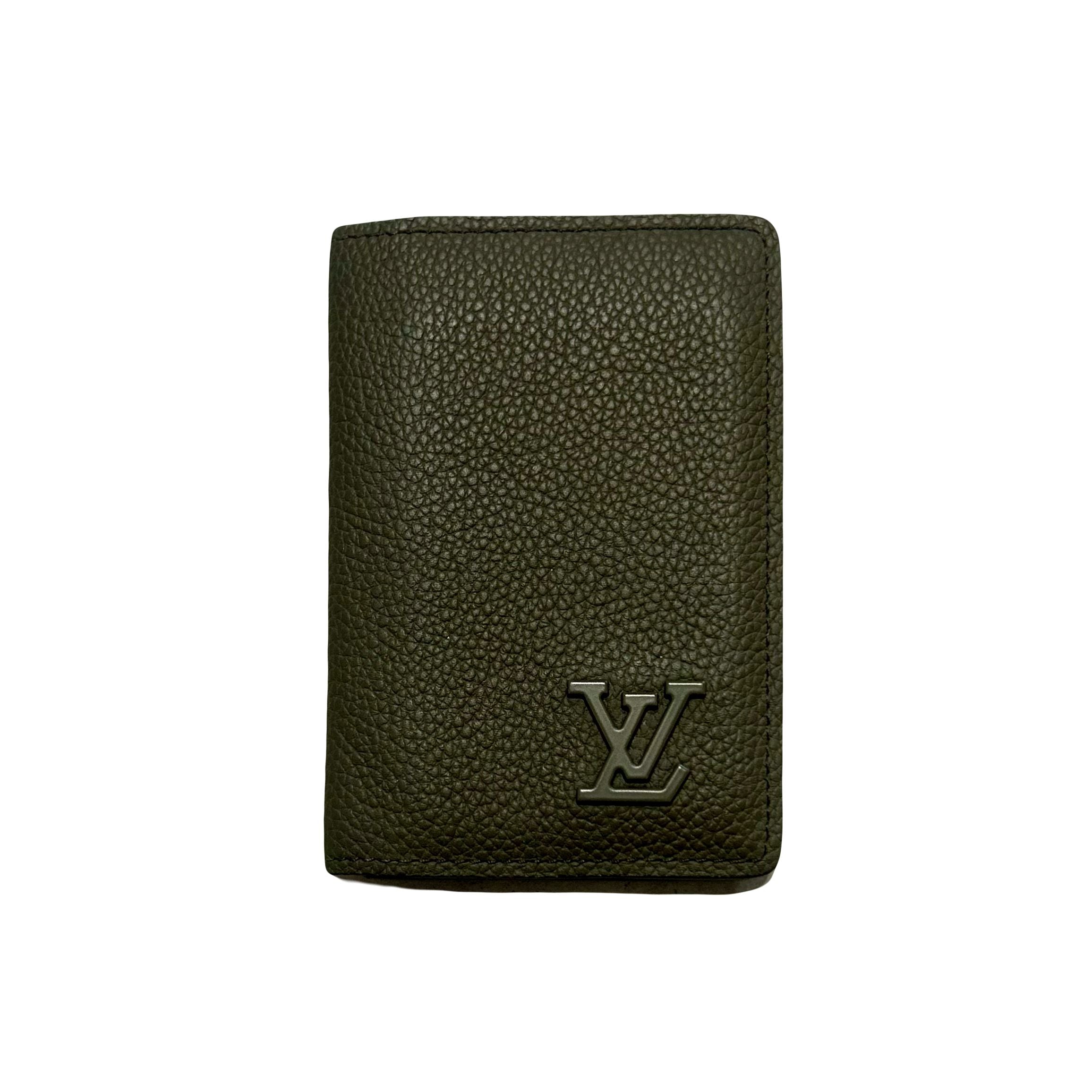 Louis Vuitton Olive Aerogram Pocket Organizer