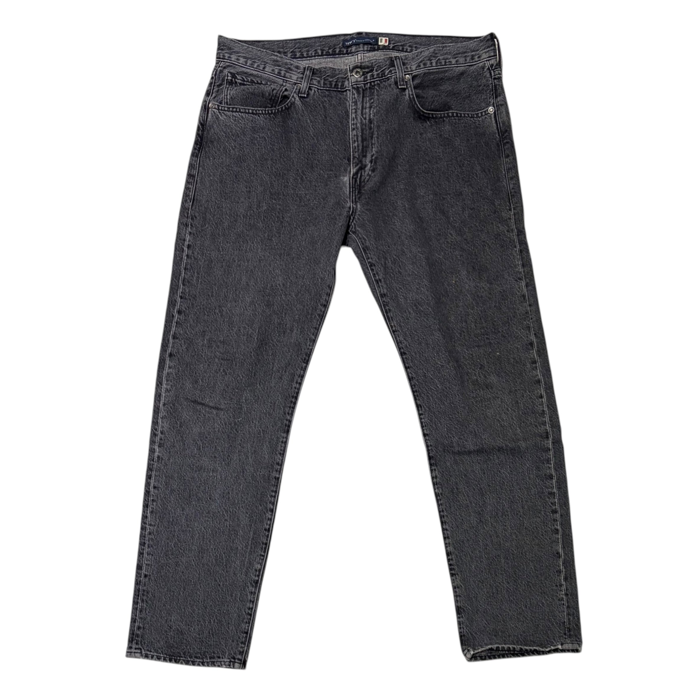 Levi's Made In Italy 502 Taper Jeans Washed Black