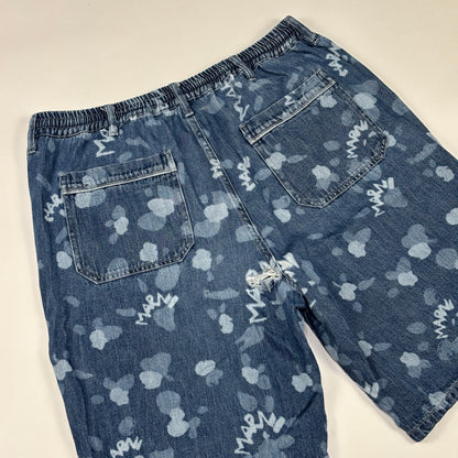 Marni Denim Shorts Iris Blue