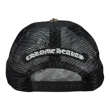 Chrome Hearts King Taco Trucker Hat Black/White