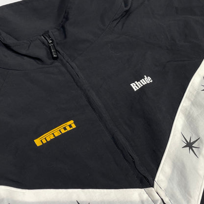 Rhude Star Piping Raglan Track Jacket Black