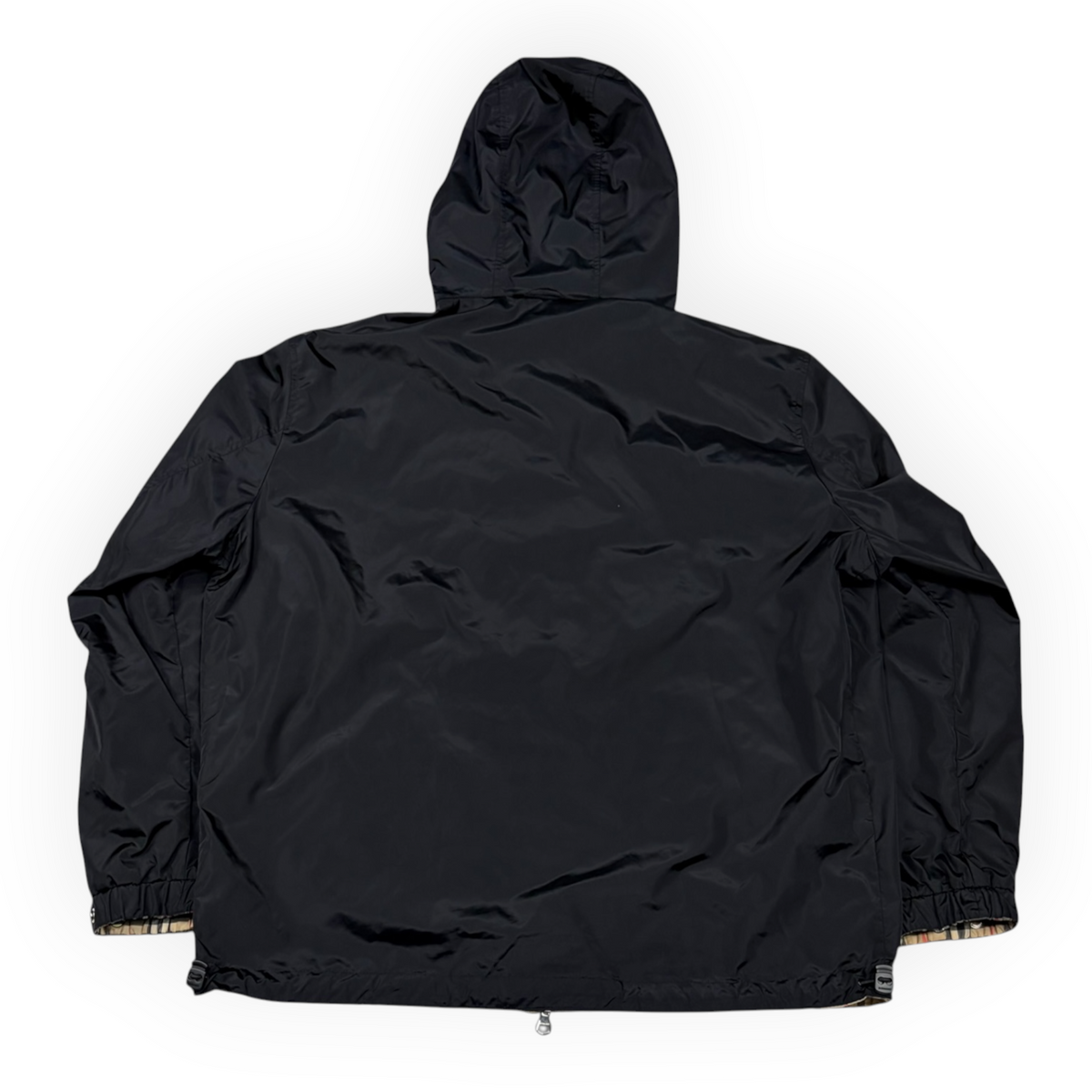 Burberry Check Reversible Jacket Black