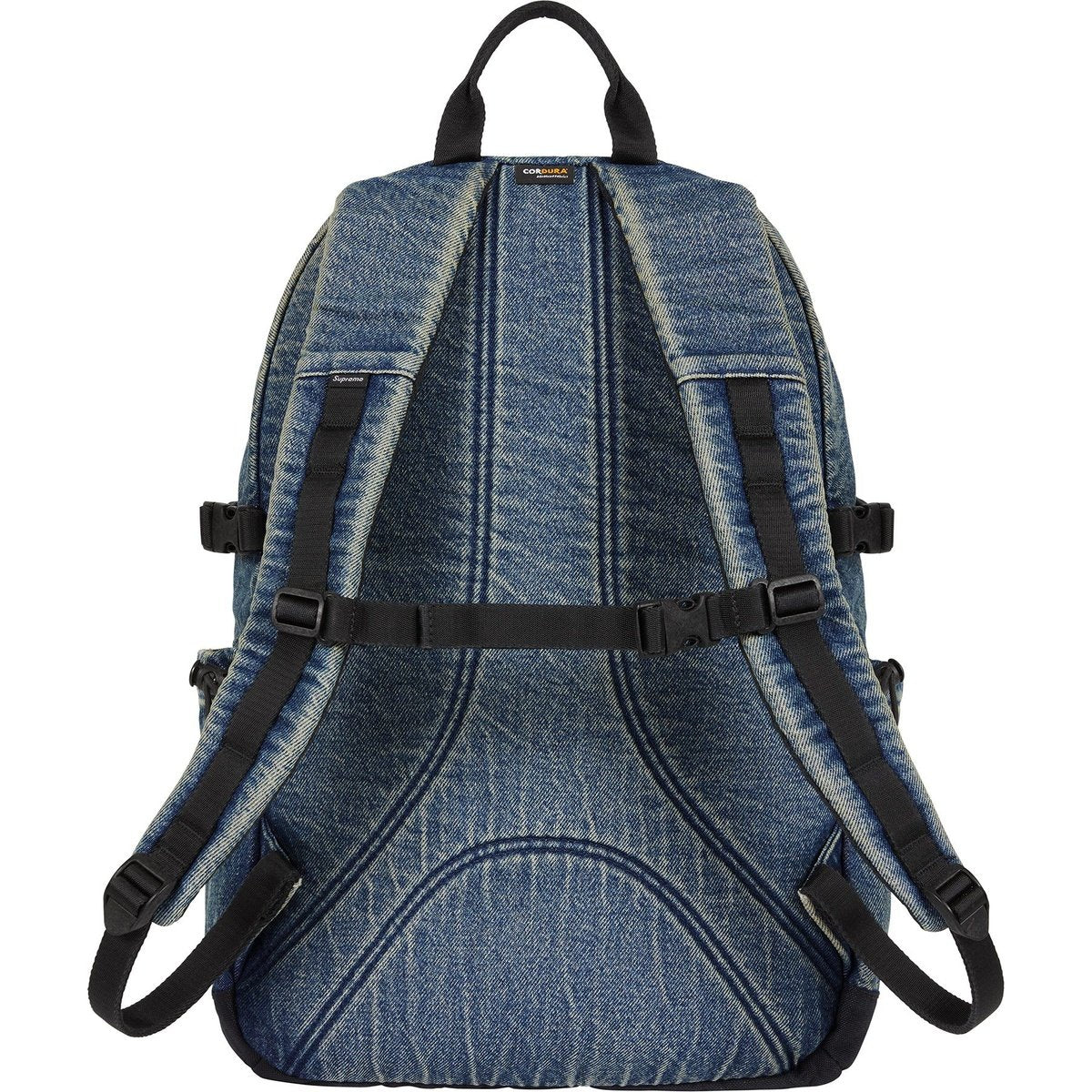 Supreme Denim Backpack Washed Indigo