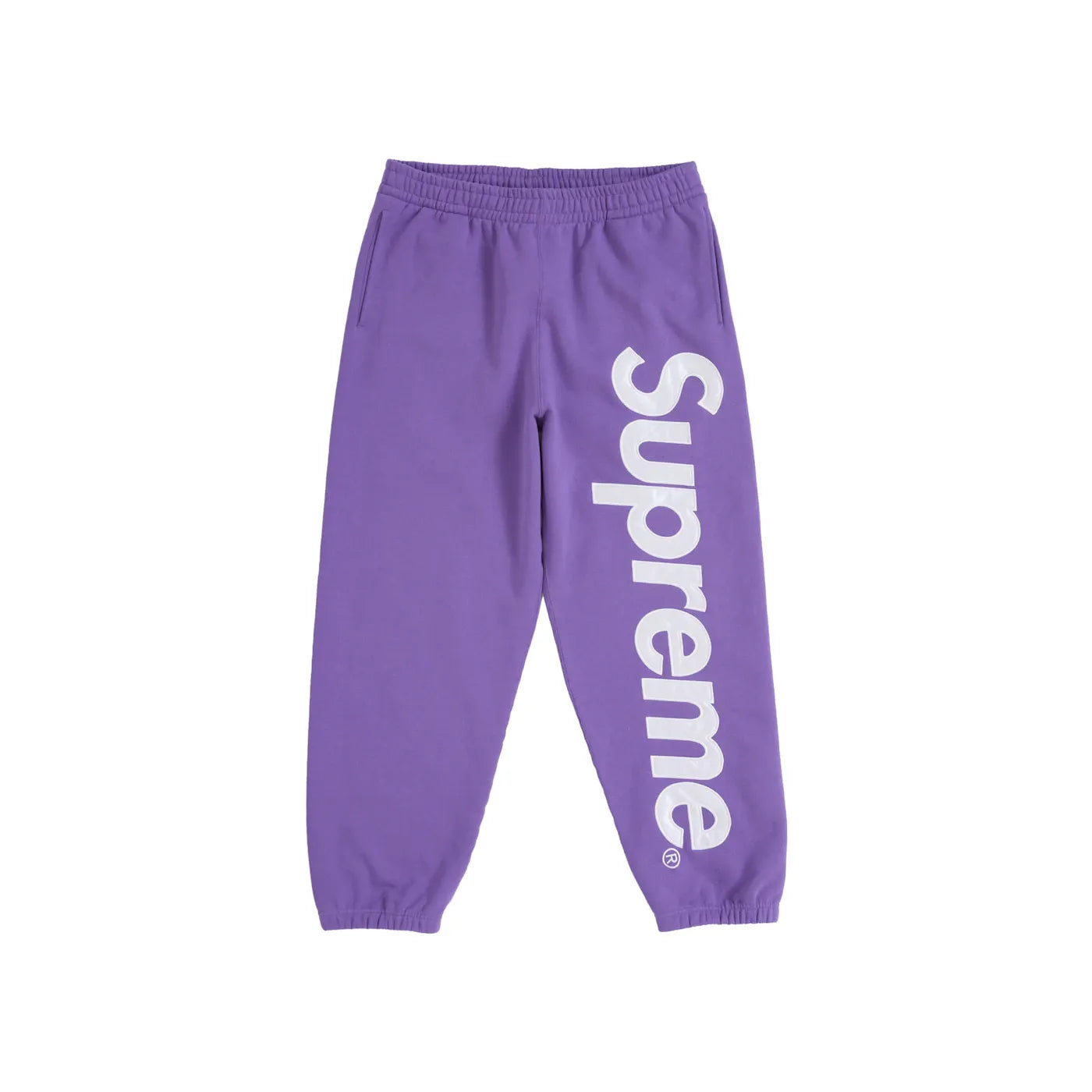 Supreme Satin Appliqué Sweatpant (FW25) Violet