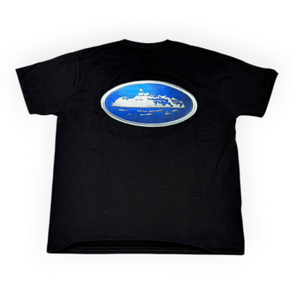 Corteiz Alcatraz World Rally Tee Black