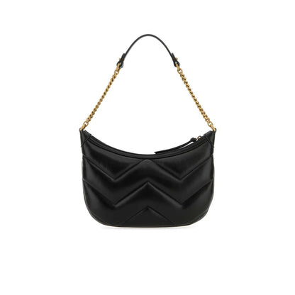 Gucci GG Marmont Small Quilted Shoulder Bag Black