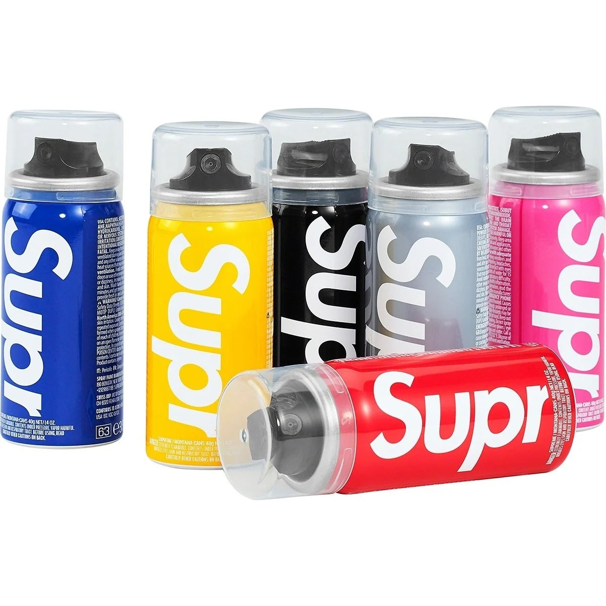 Supreme x Montana Cans Mini Can Set