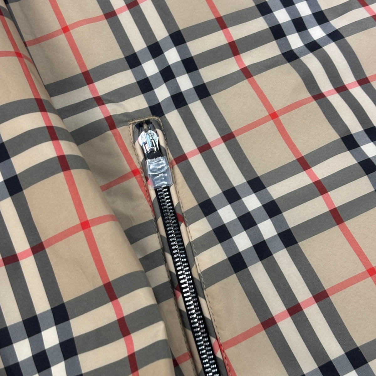 Burberry Check Reversible Jacket Black