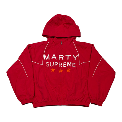 NAHMIAS x Marty Supreme A24 Classic Warm Up Jacket Dark Red