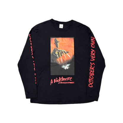 OVO A Nightmare On Elm Street Longsleeve T-Shirt Black