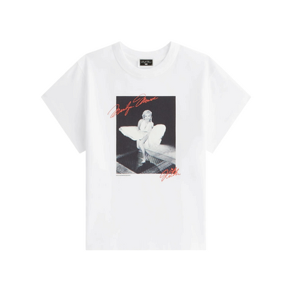 Kith Women for Marilyn Monroe Skirt Tee White