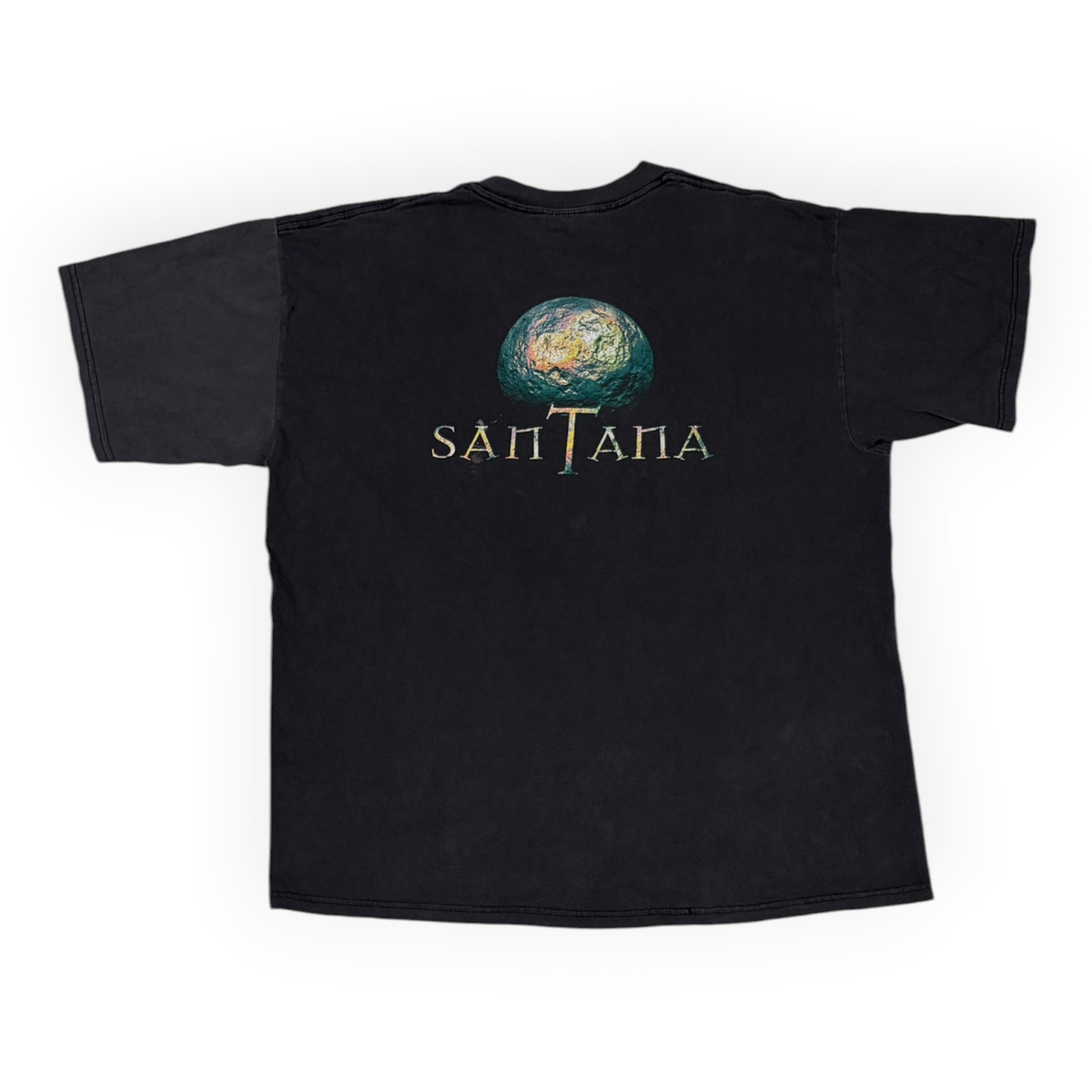 90's Carlos Santana Tee Black
