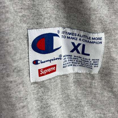 Supreme X Champion LS Tee Grey