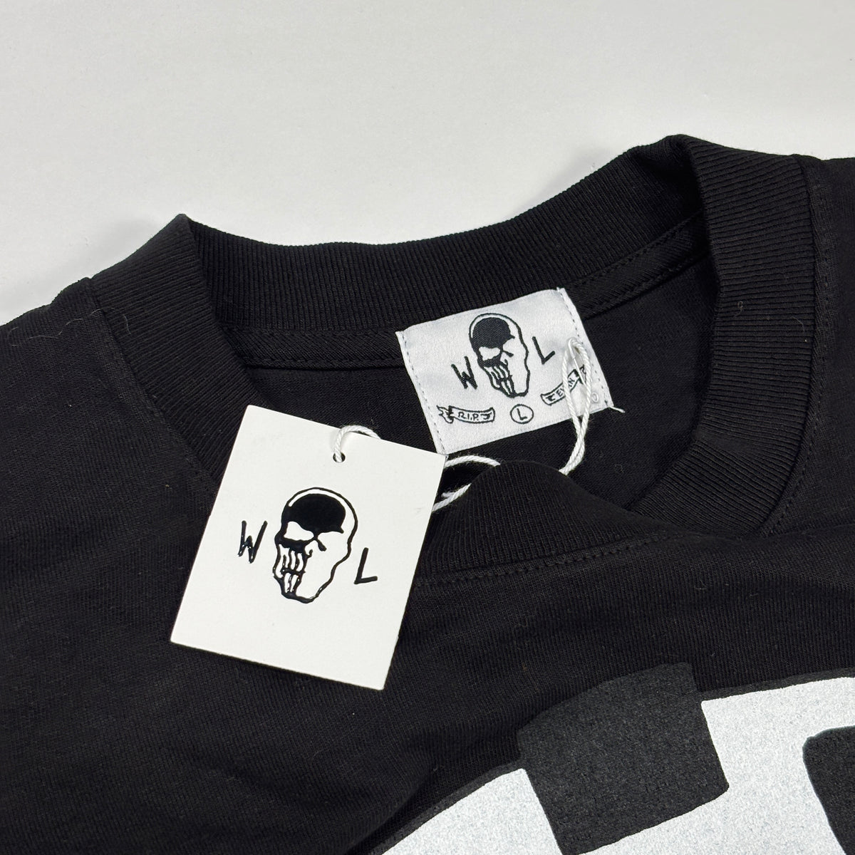 Warren Lotas Giant Hockey Mask Tee Black