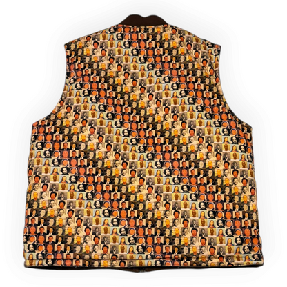 Golf Wang Tribute Reversible Vest Brown