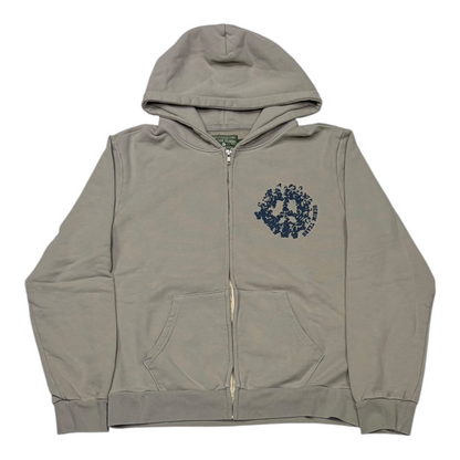 Denim Tears Denim University Zip Hoodie Grey