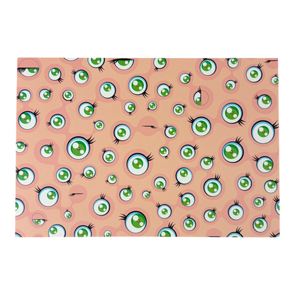 Takashi Murakami Postcard "Jelly Fish Eyes"