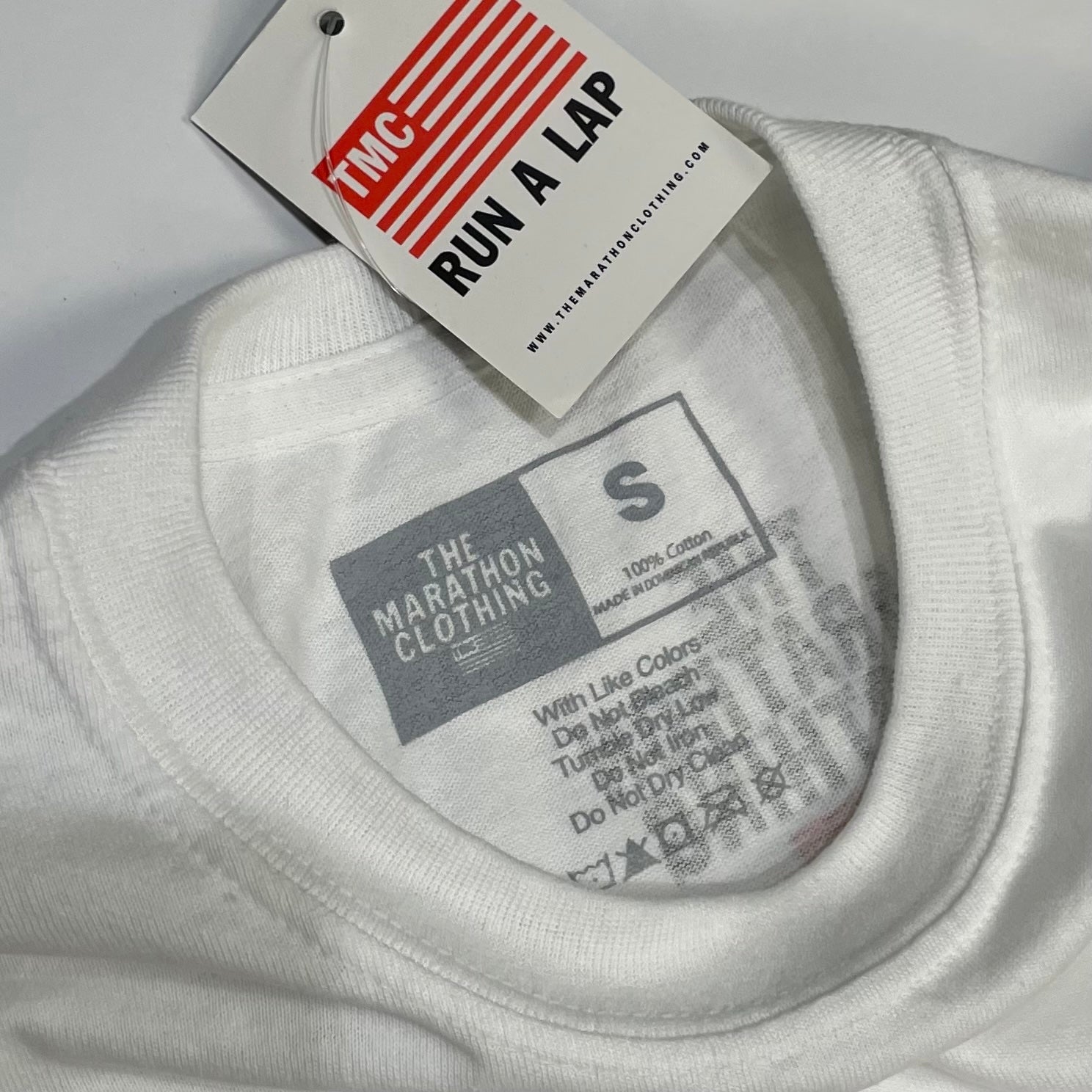 The Marathon Clothing Crenshaw Tee White/Red