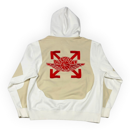 OFF-WHITE x Jordan Hoodie (US Sizing) White