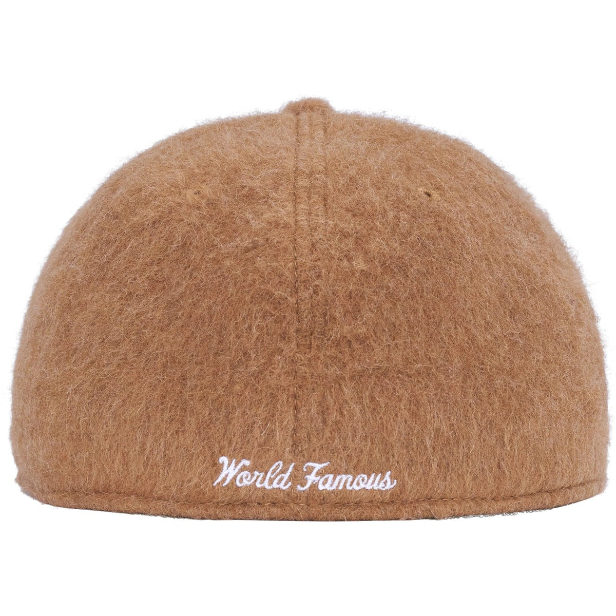 Supreme Mohair Box Logo New Era Cap Camel