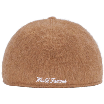 Supreme Mohair Box Logo New Era Cap Camel