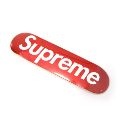 Supreme Stained Logo Deck Red (2008)