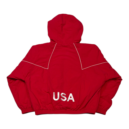NAHMIAS x Marty Supreme A24 Classic Warm Up Jacket Dark Red