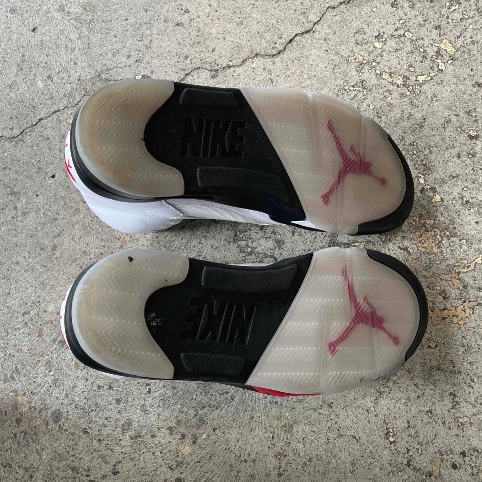 Jordan 5 Retro Fire Red Silver Tongue (2020)