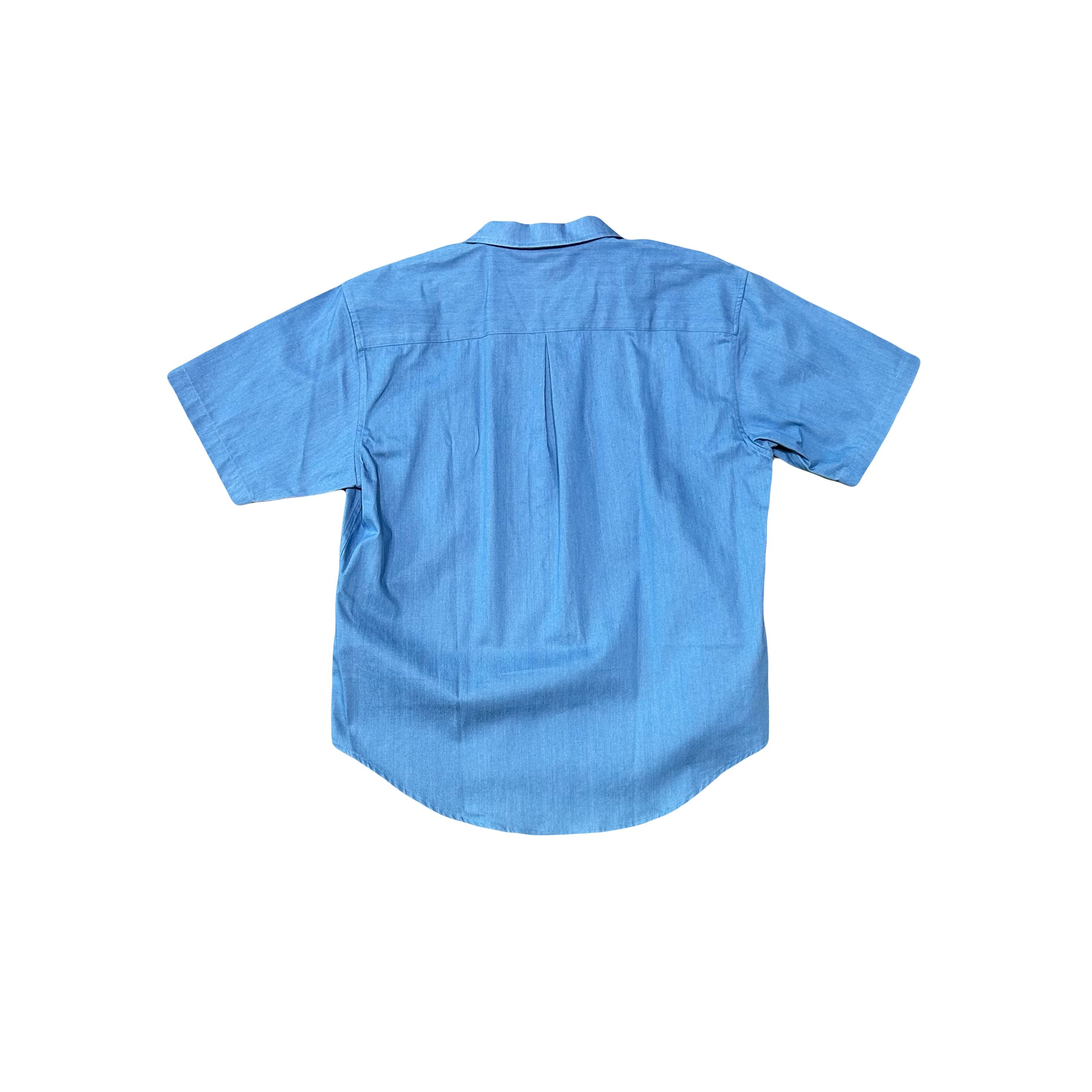Hidden NY Denim Work Shirt Blue